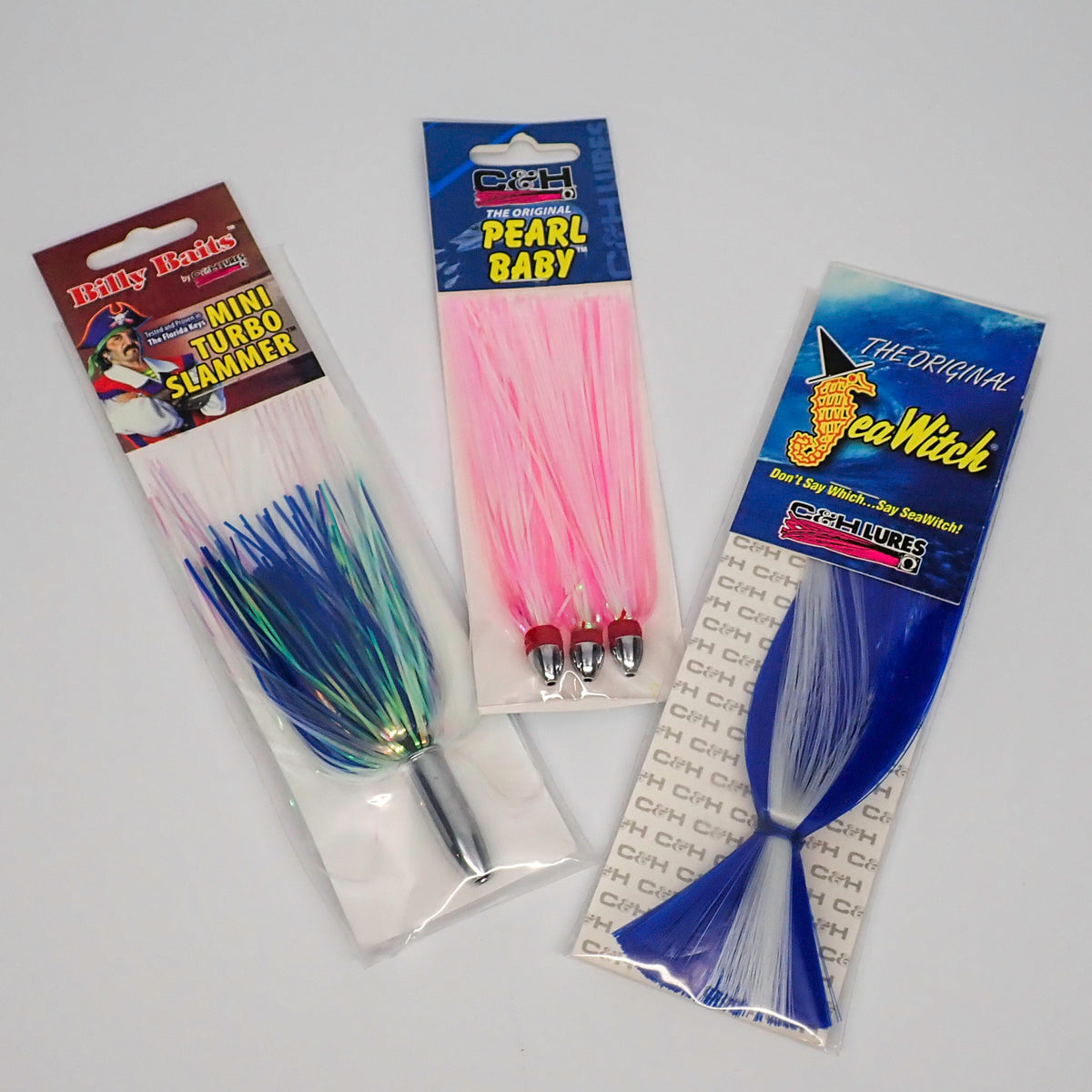 SWORD and TROLLING SKIRTS – Blue Action Tackle