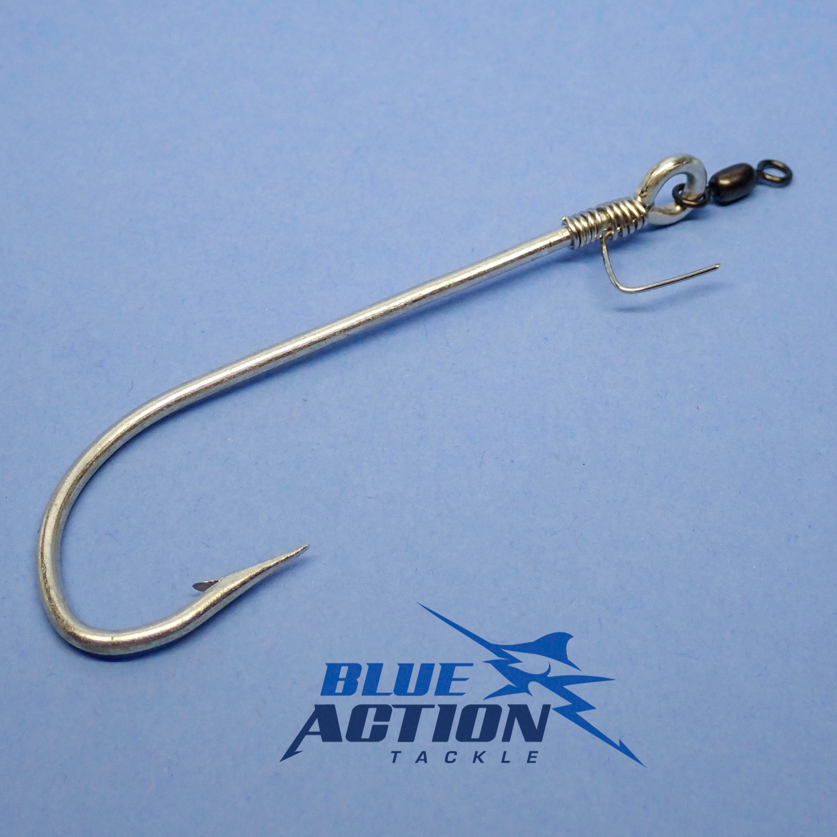 Long Shank Strip Bait Hooks - Set of 10 – Blue Action Tackle
