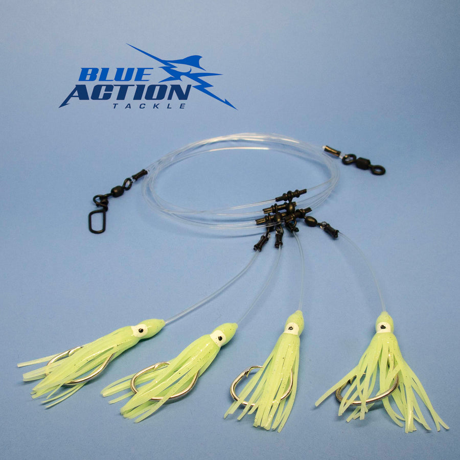 Deep Drop Rigs - Glow Squid – Blue Action Tackle